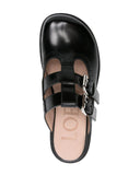 Loewe Campo Leather Mary Jane Mules