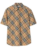 Burberry Check Botton Shirt
