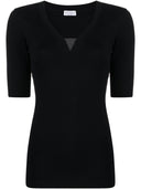 Brunello Cucinelli Cotton V Necked Top