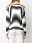 Closed Striped Cotton Blend T Shirt