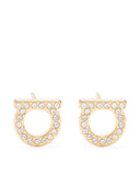 Ferragamo Gancini Crystal (S) Earrings