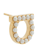 Ferragamo Gancini Pearls Earrings