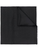 Ferragamo Gancini Silk And Wool Stole