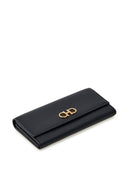 Ferragamo Gancini Leather Wallet On Chain