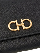 Ferragamo Gancini Leather Wallet On Chain