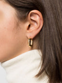 Jacquemus Les Boucles Rond Carre -oorbellen