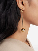 Jacquemus Les Boucles nodo oorbellen