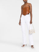 Jacquemus le Bambino Long lederen schoudertas