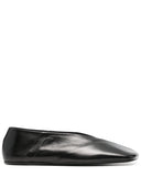 吉尔·桑德（Jil Sander）皮革芭蕾舞平原