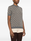 غوتشي GG الصوف Crewneck أعلى