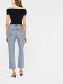 Jeans de mezclilla de corte de Toteme Pre Classic