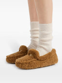 Prada Fur Effect Loafers