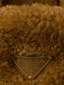 Prada Fur Effect Loafers