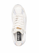 Sneaker in pelle stellare da papà d'oca d'oro