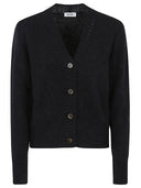 Base Wool V Necked Cardigan