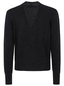 Base Wool V Necked Cardigan