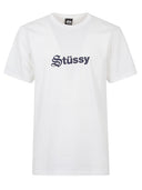 Stussy logo katoenen t -shirt