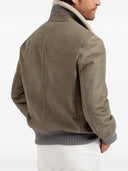 Brunello Cucinelli Bomber Shearling Jacket