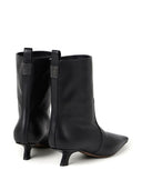 Brunello Cucinelli Leather Heeled Ankle Boots