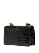 Alexander Mc Queen Jewelled Satchel Mini Leather Crossbody Bag