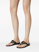 Valentino Garavani Summer V Logo Signature Thong Sandals