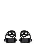 Valentino Garavani Summer V Logo Signature Thong Sandals