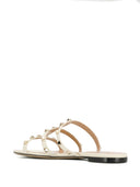 Valentino Garavani Rockstud Leather Flat Sandals