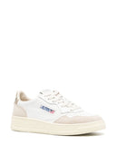 Autry medialist låga lädersneakers
