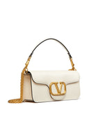 Valentino Garavani Locò Leather Shoulder Bag