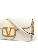 Valentino Garavani Locò Leather Shoulder Bag
