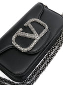 Valentino Garavani Locò Bolso de hombro de cuero pequeño