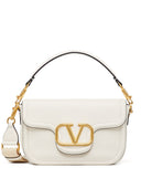 Valentino Garavani Alltime Leather Shoulder Bag