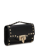Valentino Garavani Rockstud Leather Wallet On Chain