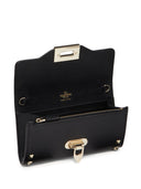 Valentino Garavani Rockstud Leather Wallet On Chain