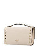 Valentino Garavani Rockstud Leather Wallet On Chain
