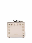 Valentino Garavani Rockstud Leather French Wallet