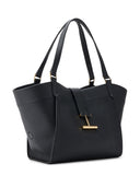 Tom Ford Bolsa de bolsas de cuero mediana