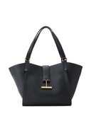 Tom Ford Bolsa de bolsas de cuero mediana