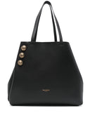 Balmain Embleme Leather Tote taske