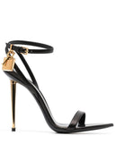 Sandali in pelle padlock tom ford