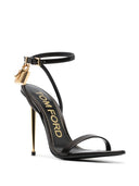 Sandali in pelle padlock tom ford