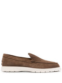 Tod's Suede Leather Loafers