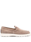 Tod's Suede Leather Loafers