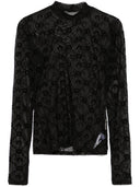 Marine Serre Moon Crewneck Top
