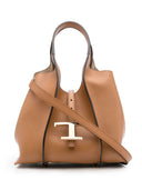 Tod's T Timeless Micro Leather Tote Bag
