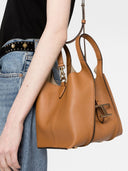 Tod's T Timeless Micro Leather Tote Bag