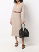 Tod's T Timeless Mini Leather Tote Bag