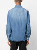 Brunello Cucinelli Denim Cotton Shirt