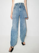 Maison Margiela Cut Out Denim Jeans