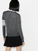 Thom Browne 4 Bar Wool Cardigan